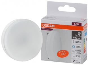 Лампа светодиодная LED Value GX53 10W/865 230V GX53 10X1 | 4058075582125 | OSRAM