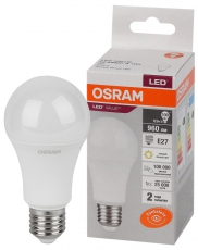 Лампа светодиодная LED Value CL- A 12W/830 230V E27 10X1 | 4058075578975 | OSRAM