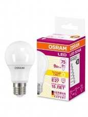 Лампа светодиодная LED STAR Classic A 8, матовая колба, Е27 LEDSCLA75 8, 5W/827 230VFR E2710X1RU | 4052899971554 | Osram