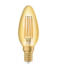 Лампа светодиодная 1906LEDCB35 4W/824 230VFILGDE1410X1 | 4058075293434 | OSRAM
