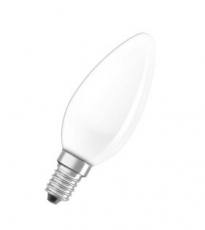 Лампа накаливания ЛОН 40Вт Е14 220В CLASSIC B FR свеча | 4008321410870| Osram