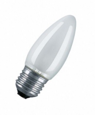 Лампа накаливания ЛОН «свеча» d35мм E27 60Вт 230В матовая CLAS B FR 60W 230V E27 FS1 | 4008321411396 | Osram