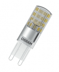 Лампа светодиодная LED STAR PIN40 3, 5W, G9, 220 Вольт LEDSPIN40 CL 3, 5W/827 230V G910X1RU | 4058075315822 | Osram