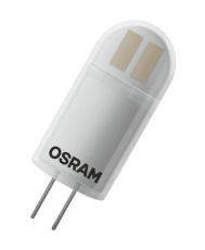 Лампа светодиодная LED STAR PIN20 1, 7W, матовая колба, G4, 12 Вольт LEDSPIN20 1, 7W/827 12VFR G4 FS1 | 4058075057142 | Osram