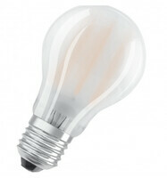 Лампа светодиодная LEDPCLA40 4W/827 230VGLFR E27 10X1 | 4058075439818 | OSRAM