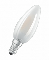 Лампа светодиодная LEDPCLB60 6W/827 230VGLFR E14 10X1 | 4058075439153 | OSRAM