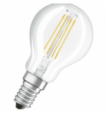 Лампа светодиодная LEDPCLP40D 5W/827 230V FIL E14 10X1 | 4058075439313 | OSRAM