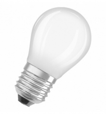 Лампа светодиодная LEDPCLP40D 5W/827 230VGLFR E27 10X1 | 4058075438897 | OSRAM