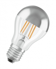 Лампа светодиодная LED Retrofit CLASSIC A Mirror 50 CL 7 W/2700K E27 DIM | 4058075132917 | OSRAM