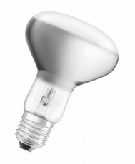 Лампа накаливания ЛОН с отражателем d80мм E27 75Вт 240В CONC R80 75W 230V E27 FS1 | 4052899182356 | Osram