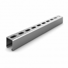 Монтажный профиль СТРАТ 41х41х3000 (2 мм) (горячий цинк) | СПгц414120С1-3 | Ostec