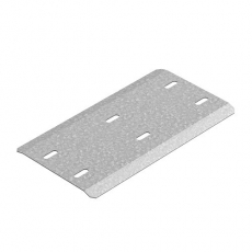 Протектор соединения лотков ПЛК шириной 300 мм, толщ. 1,2 мм, Сендзимир цинк | ПРП-300-1,2-СЦ | Ostec