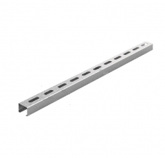 Профиль перфорированный 30х20х2000 мм, толщ. 1,0 мм, Сендзимир цинк | ППС1-30х20х2000-1,0-СЦ | OSTEC