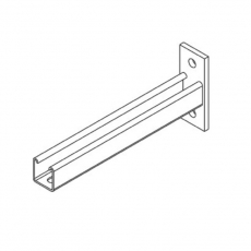 Кронштейн консольный СТРАТ 414125-600 (горячий цинк) | ККСгц414125-600 | Ostec