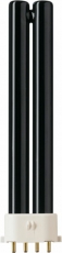 Лампа люминесцентная ультрафиолетовая PL-S Blacklight Blue 9W BLB/4P 1CT/6X10CC черная колба | 927901910807 | PHILIPS
