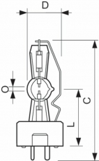 Лампа архитектурная/сценическая MSR 400 SA | 928170205114 | PHILIPS