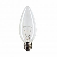 Лампа накаливания ЛОН Stan 40W E27 230V B35 CL 1CT/10X10 | 921492044218 | PHILIPS