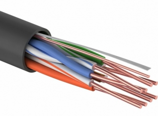 Кабель UTP 4PR 24AWG CAT5e OUTDOOR, 305м CCA | 01-0045-3 | PROconnect
