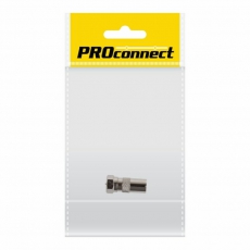 Переходник антенный, (штекер TV - штекер TV), (1шт.) (пакет) PROconnect | 05-2302-4-7 | PROconnect