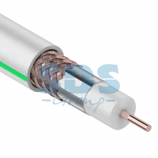 Кабель коаксиальный PROconnect SAT 703B, 75 Ом, CCS/Al/Al, 75%, бухта 20 м, белый | 01-2431-2-20 | PROconnect