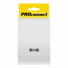 Переходник антенный, (штекер F - штекер F), (1шт.) (пакет) PROconnect | 05-4202-4-7 | PROconnect