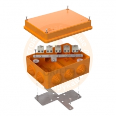 Коробка огнестойкая для о/п 40-0310-FR1.5-4 Е15-Е120 150х110х70 | 40-0310-FR1.5-4 | Промрукав