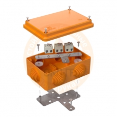 Коробка огнестойкая для о/п 40-0340-FR2.5-6 Е15-Е120 120х80х50 | 40-0340-FR2.5-6 | Промрукав