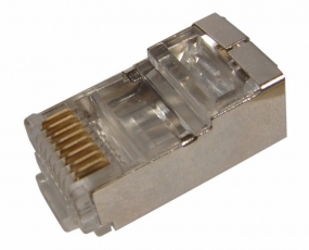 Джек RJ-45 8P8C CAT 5e (экран) | 05-1023 | REXANT