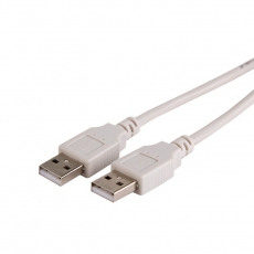 Шнур USB-A (male) штекер - USB-A (male) штекер, длина 1,8 метра (PE пакет) | 18-1144 | REXANT