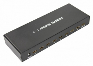 Делитель гнездо HDMI на 8 гнезд HDMI, металл | 17-6903 | REXANT