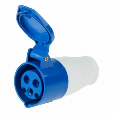 Розетка 213 переносная 2Р+РЕ 16А 220В IP44 | 11-8918 | REXANT