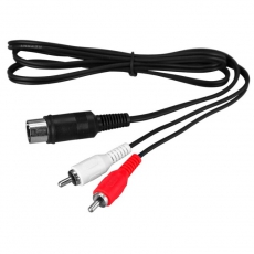 Шнур DIN 5 Pin - 2 RCA, длина 1,2 метра | 17-2512-4 | REXANT