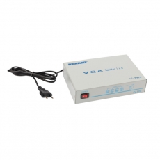Делитель гнездо VGA на 4 гнезда VGA, 150 МГц, металл | 17-6924 | REXANT