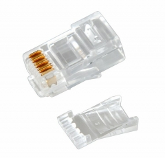 Джек RJ-45 8P8C CAT 6 (со вставкой) | 05-1031 | REXANT