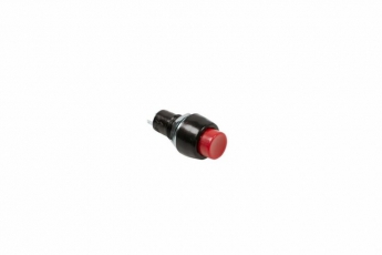 Выключатель-кнопка 250V 1А (2с) (ON)-OFF Б/Фикс красная Micro | 36-3080 | REXANT