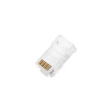 Разъем сетевой LAN на кабель, штекер 8Р8С (Rj-45) под обжим, категория 6, (10шт.) | 06-0085-А10 | REXANT