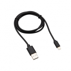Кабель REXANT USB-Lightning 2 А, 1 м, черный ПВХ |18-7050 | REXANT