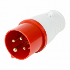 Вилка 014 переносная 3Р+РЕ 16А 380В IP44 | 11-8901 | REXANT