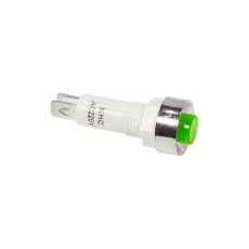 Индикатор c ОТРАЖАТЕЛЕМ ?10 220V зеленый | 36-4752 | REXANT
