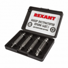 Набор экстракторов для шурупов Профи | 12-6703 | REXANT
