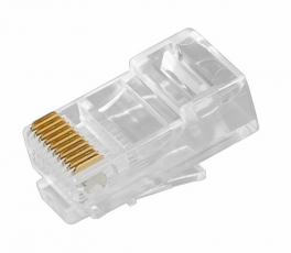 Разъем RJ-50(10P10C) под витую пару, UTP, категория 3, универсальный | 05-1041 | REXANT