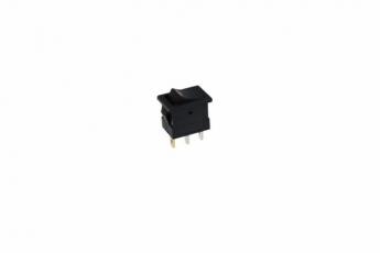 Выключатель клавишный 12V 15А (3с) ON-OFF черный с подсветкой Mini | 36-2174 | REXANT