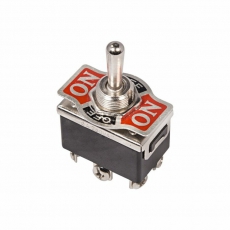 Тумблер 250V 15А (6c) ON-OFF-(ON) двухполюсный | 36-4171 | REXANT