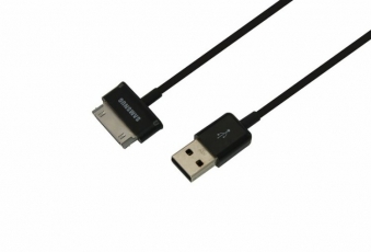 USB кабель для Samsung Galaxy tab шнур 1 м черный | 18-4210 | REXANT