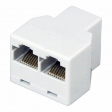 Компьютерный двойник RJ-45(8P-8C) (гнездо - 2 гнезда) | 03-0103 | REXANT