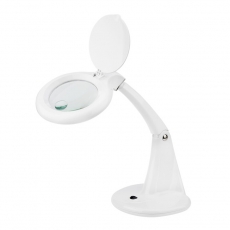 Лупа настольная 3D+12D с подсветкой 60 LED, белая | 31-0243 | REXANT