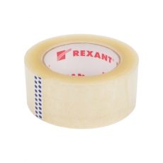 Скотч упаковочный 48 мм х 50 мкм, прозрачный, рулон 150 м | 09-4204 | REXANT