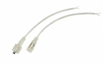 Соединительный кабель (2pin) герметичный (IP67) 2х0.35 мм? 300 V прозрачный | 11-9322 | REXANT