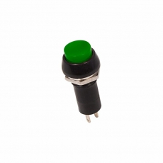 Выключатель-кнопка 250V 1А (2с) ON-OFF зеленая | 36-3032 | REXANT