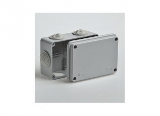 Коробка распределительная для о/п 120х80х50 6 вводов IP55 | 67051 | Рувинил